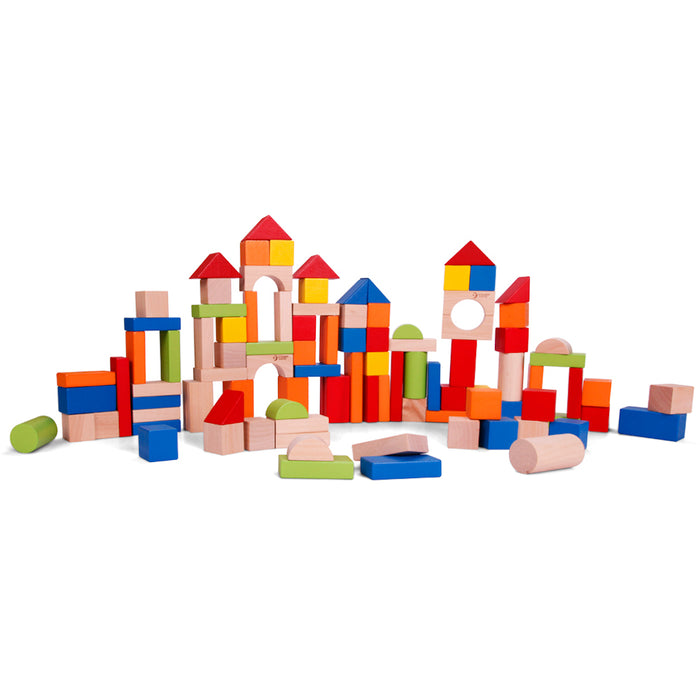 Classic World Toys 100 Wood Blocks