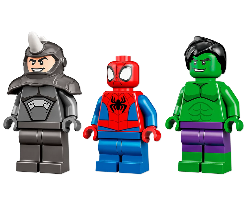 Lego Hulk vs Rhino Truck Showdown