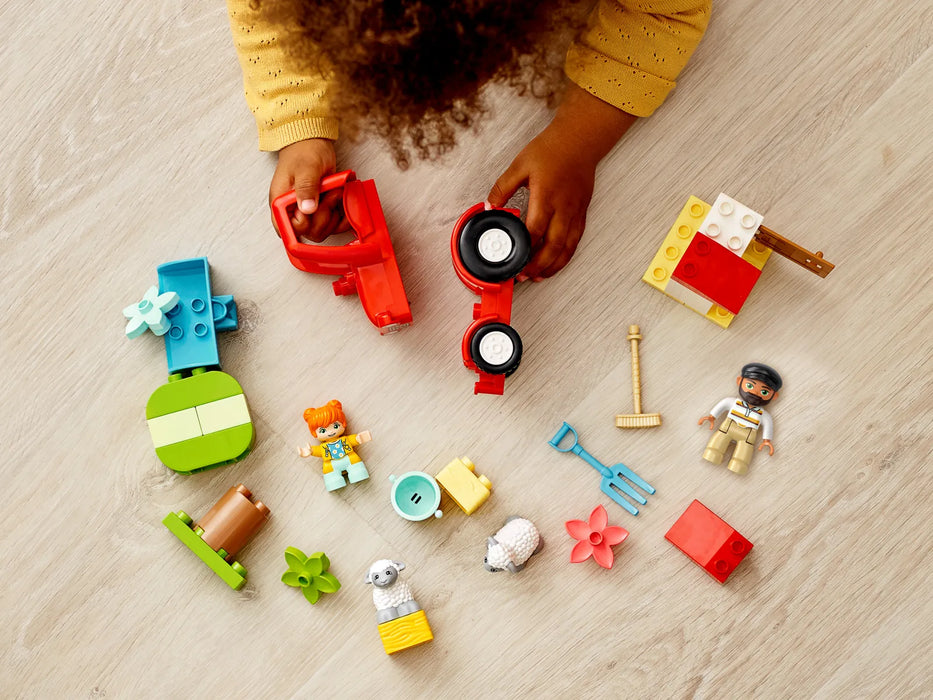 Lego Duplo Farm Tractor Animal Care Cullen s Babyland Playland