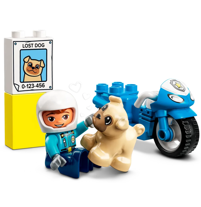 Lego Duplo Police Motorcycle
