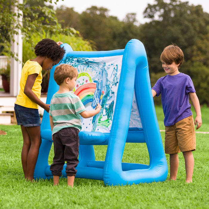 HearthSong Double-Sided Inflatable Easel