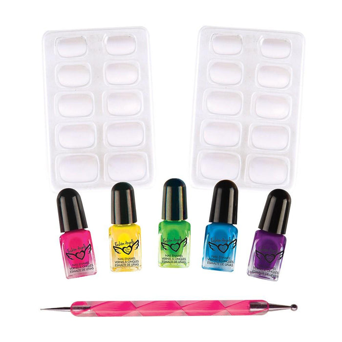 Fashion Angels Neon Tie Dye Nails Design Kit
