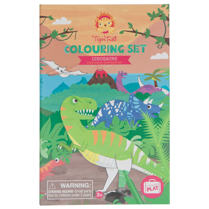 Schylling Coloring Set Dinosaur