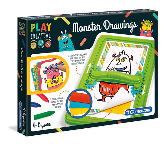 Creative Toy Co Monster Drawings Set