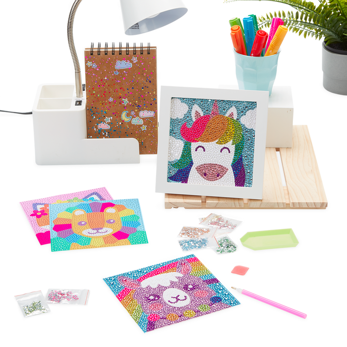 Ooly Razzle Dazzle DIY Gem Art Kit - Lovely Llama