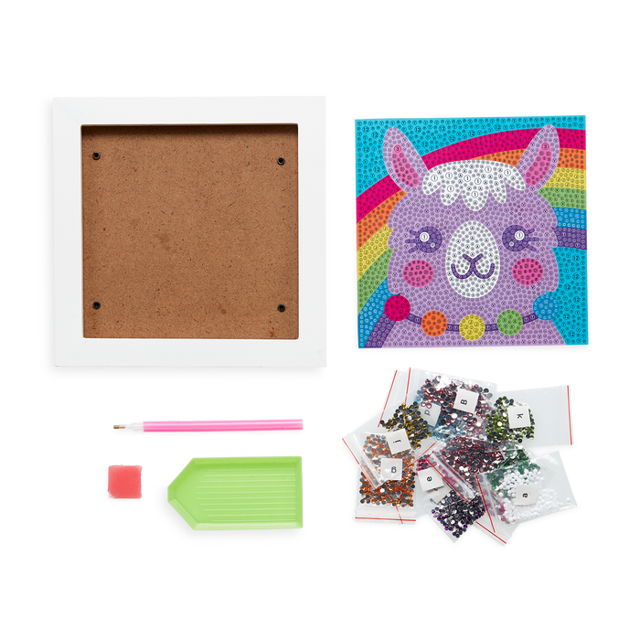 Ooly Razzle Dazzle DIY Gem Art Kit - Lovely Llama