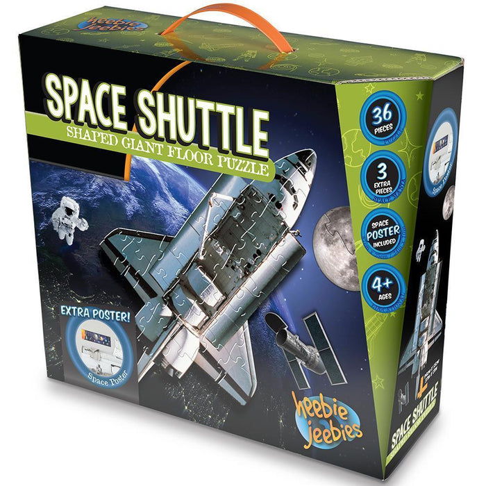 Heebie Jeebies Floor Puzzle |  Space Shuttle