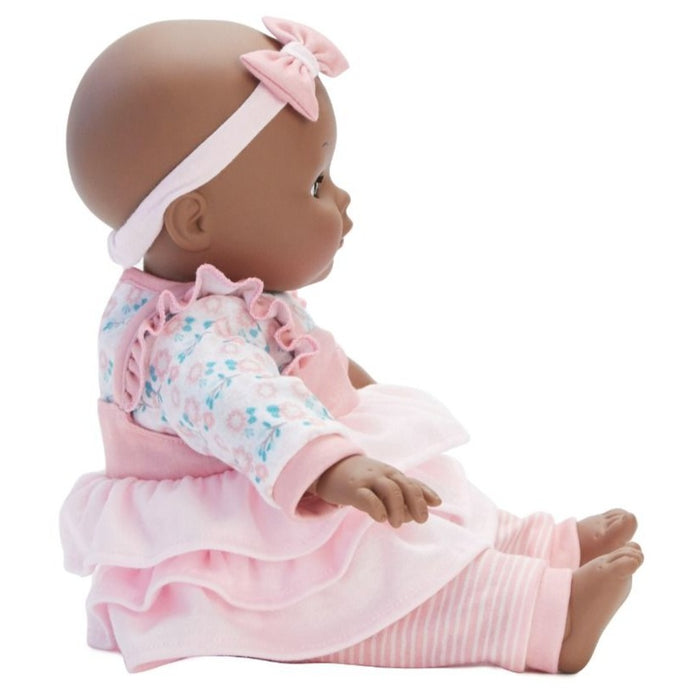 Madame Alexander Baby Cuddles Pink Floral -Dark Skin Tone Doll