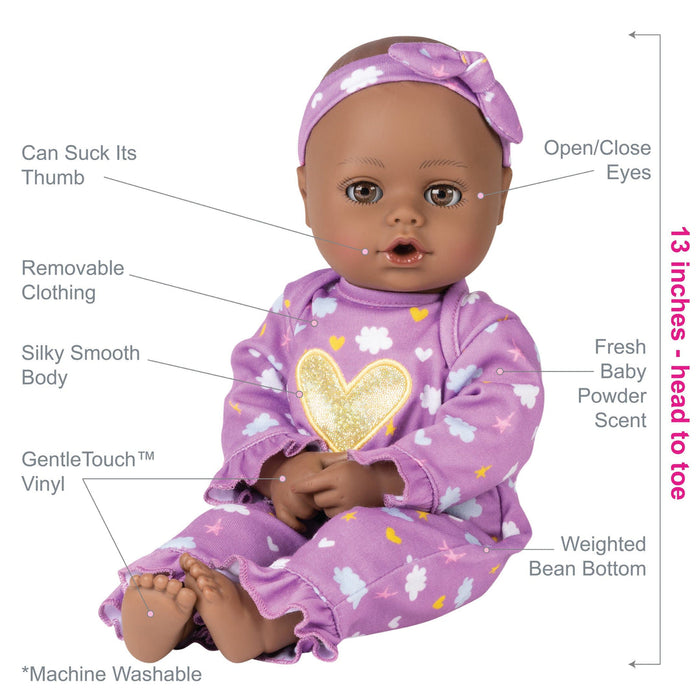 Adora Dolls Playtime baby - Purple Dream