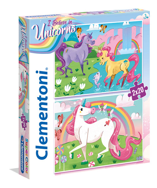 Creative Toy Co 3-pack I Believe in Unicorns Puzzles