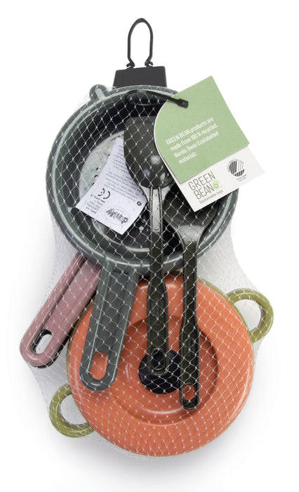 Creative Toy Co Green Bean Pot and Pan Set