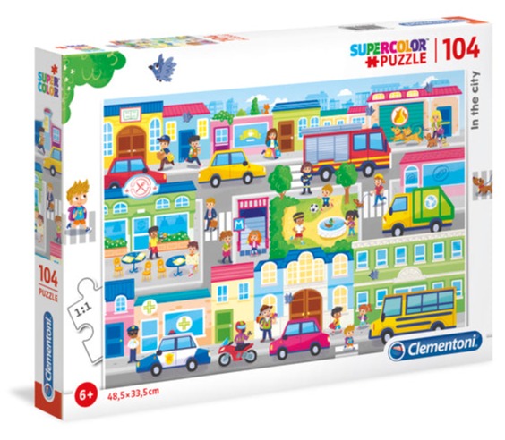 Creative Toy Co In the City Supercolor Puzzle
