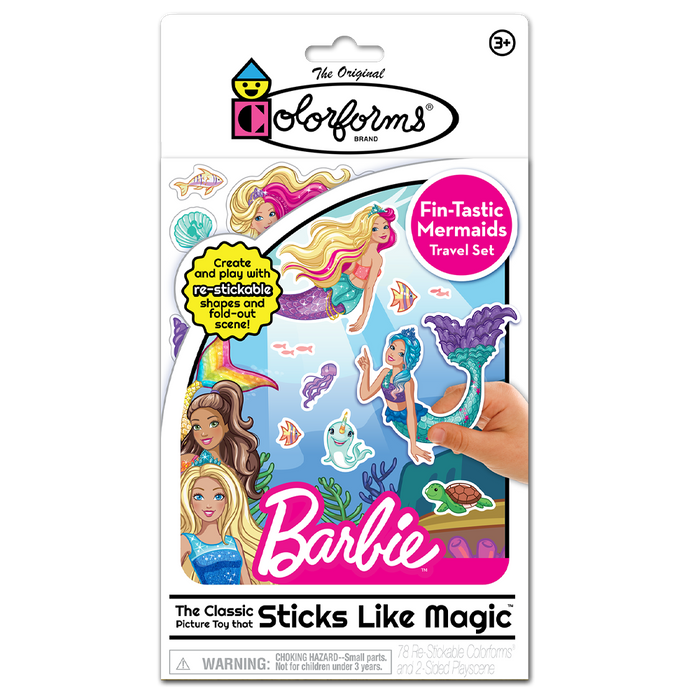 Colorforms Barbie Travel Play Set