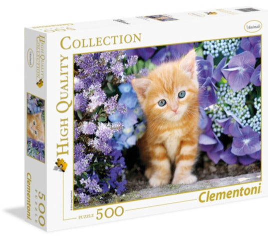 Creative Toy Co Ginger Cat in Flowers Puzzle
