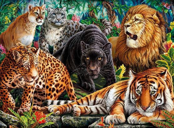 Creative Toy Co Wild Cats Puzzle