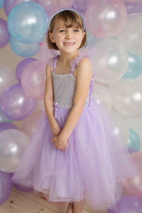 Creative Education Sequins Princess Dress | Lilac (Size 5-6)