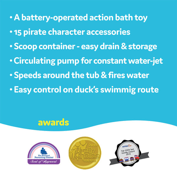 Yookidoo Jet Duck Create a Pirate