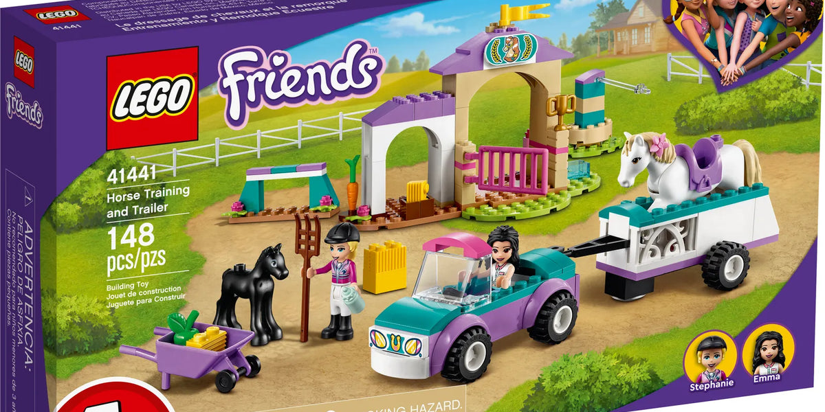 Lego Friends Horse Training and Trailer — Cullen