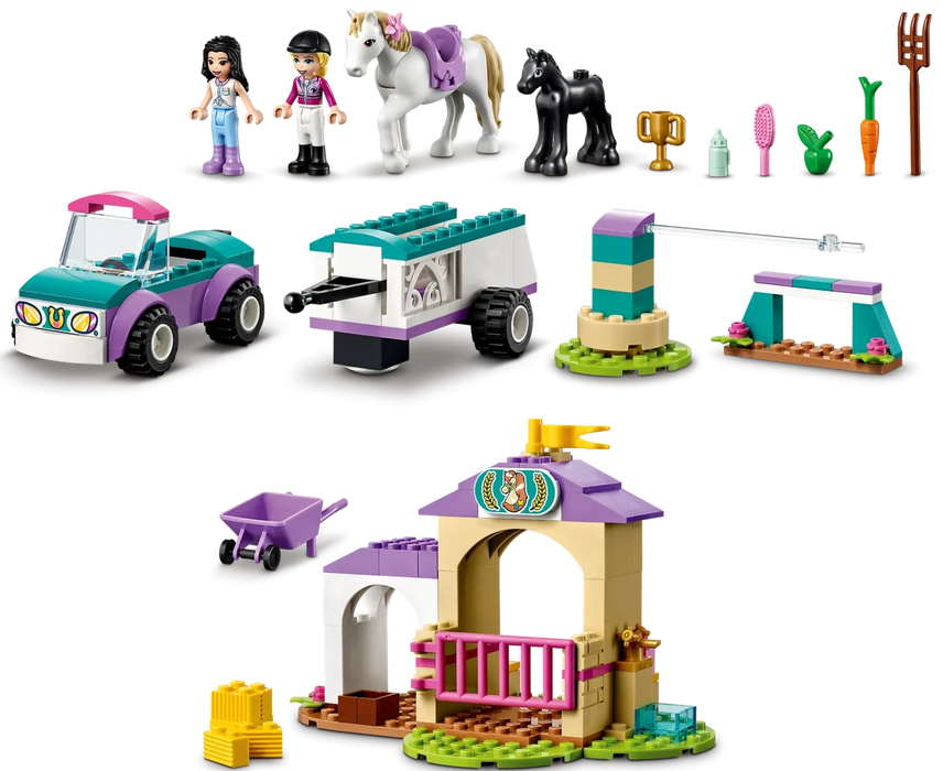 Lego Friends Horse Training and Trailer