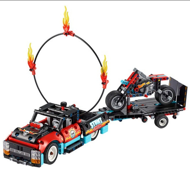 Lego Technic Stunt Show Truck & Bike