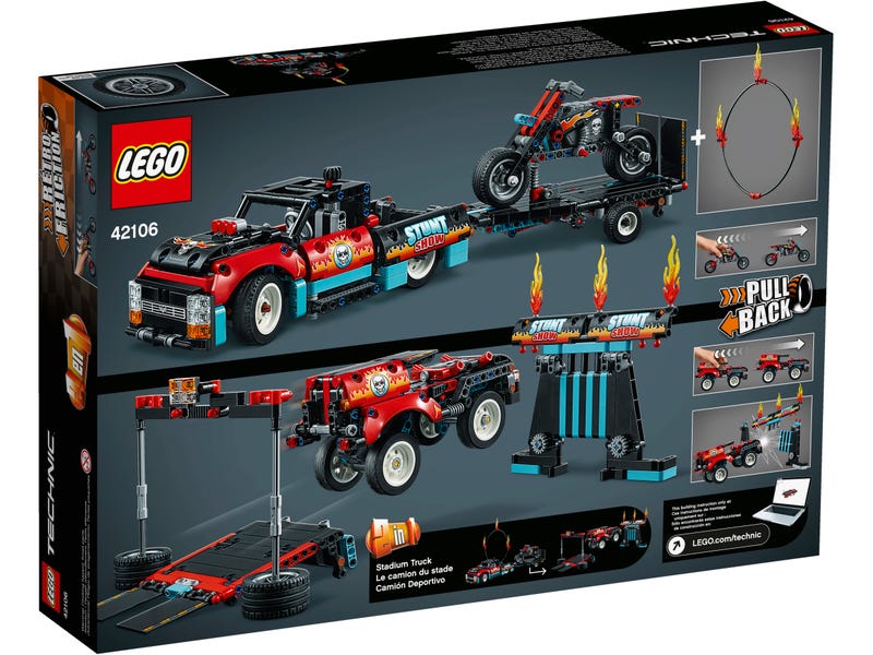 Lego Technic Stunt Show Truck & Bike