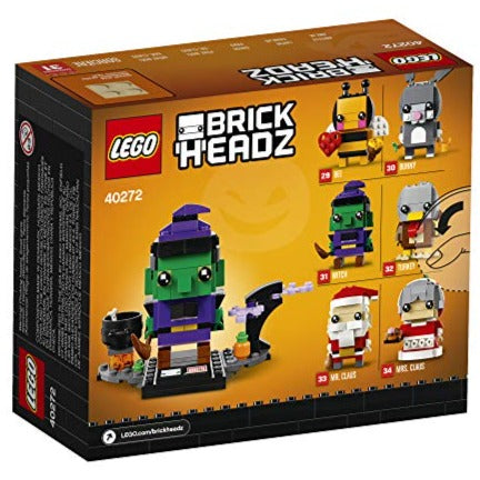 Lego Brick Headz Halloween Witch