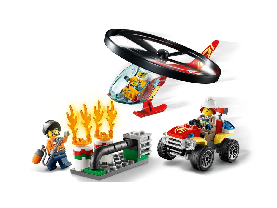 Lego City Fire Helicopter Response