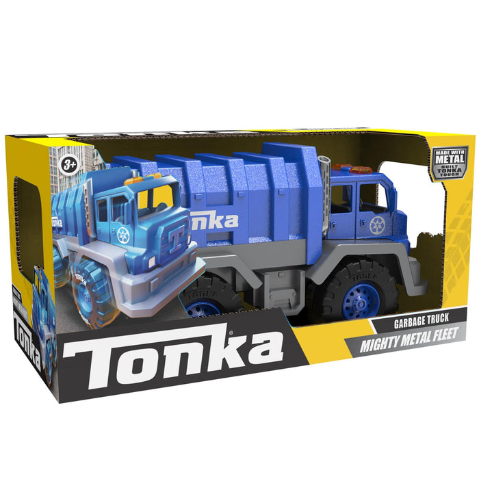 Schylling Tonka Mighty Metal Fleet Garbage Truck