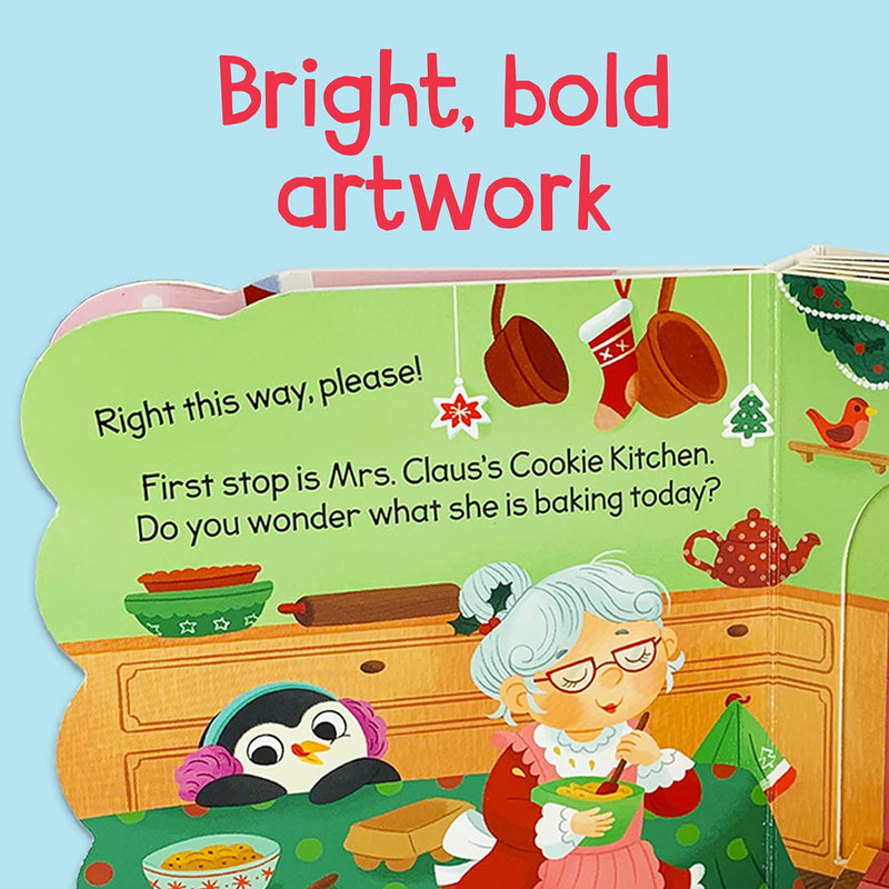 Santa's Workshop Lift-a-Flap Book
