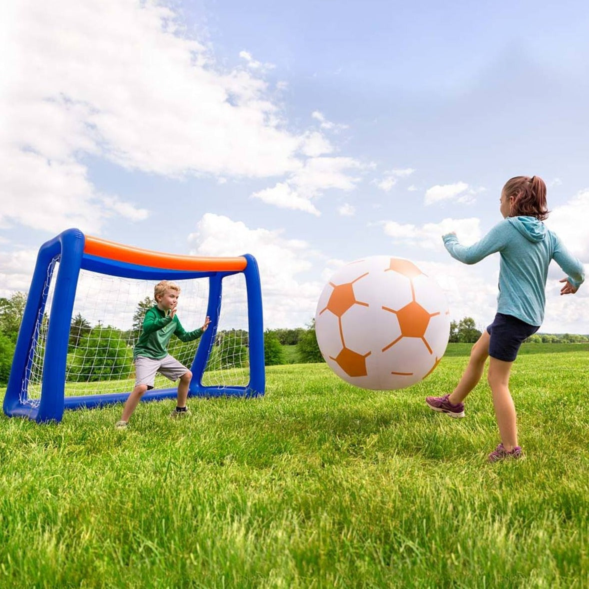 Giant Inflatable Soccer — Cullen's Babyland & Playland