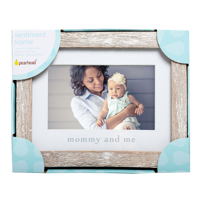 Pearhead Mommy & Me Rustic Frame