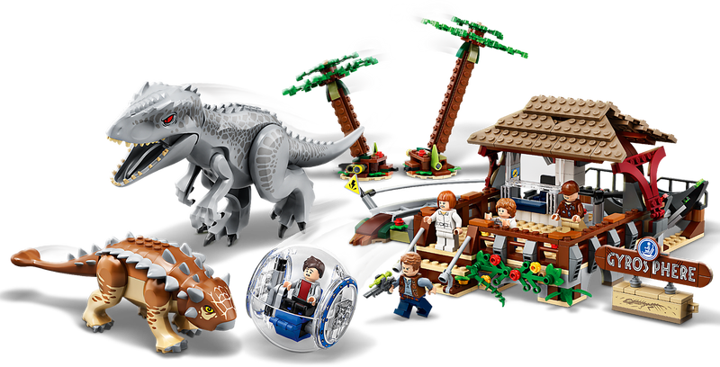 Lego jurassic park indominus rex sales