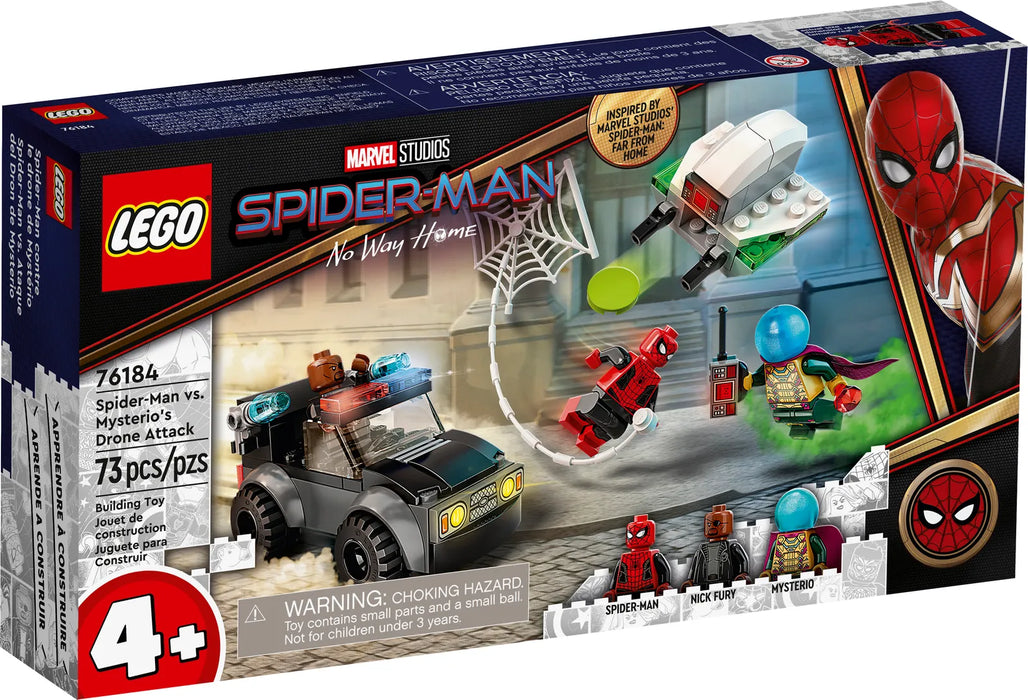 Lego Spider Man vs. Mysterio’s Drone Attack