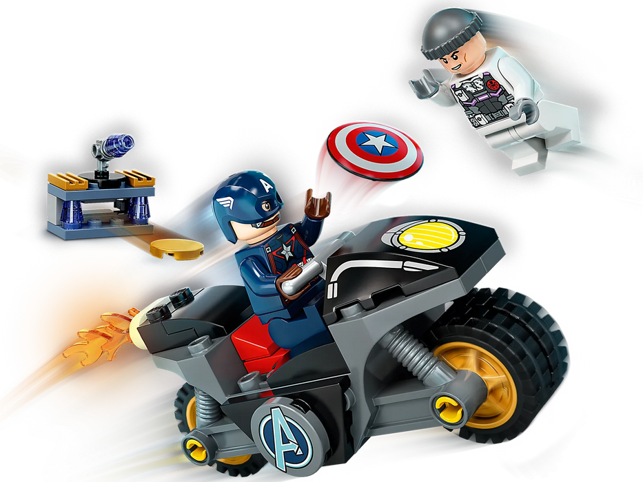 Lego Captain America and Hydra Face Off