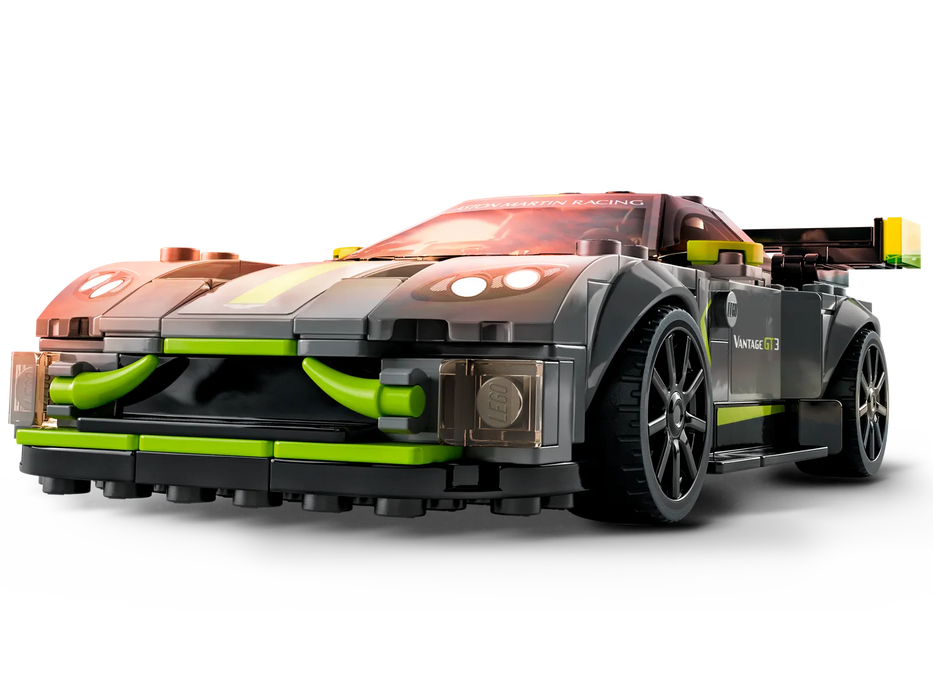 Lego Aston Martin Valkyrie AMR and Vantage GT3