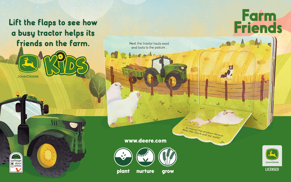 John Deere Farm Friends Lift-a-Flap Book