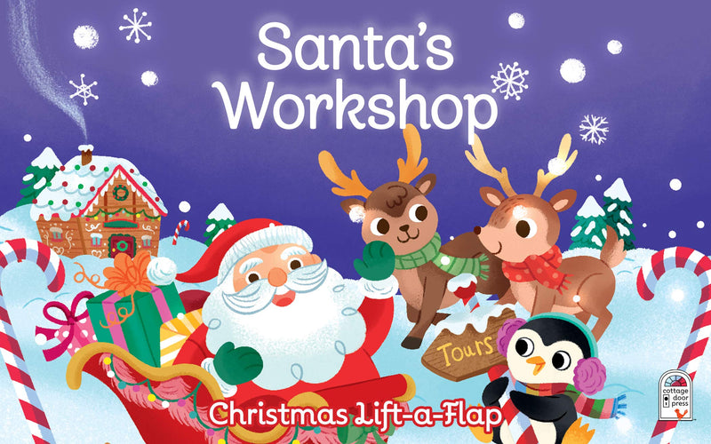 Santa's Workshop Lift-a-Flap Book