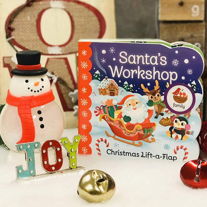 Santa's Workshop Lift-a-Flap Book