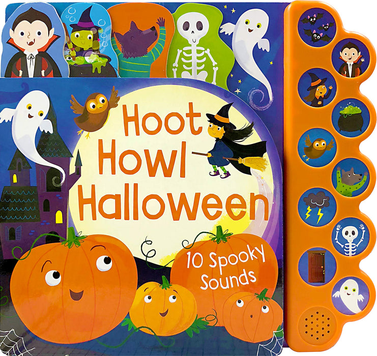 Hoot Howl Halloween Spooky Sounds Book