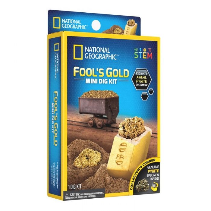 Discover with Dr. Cool National Geographic Gemstone Mini Dig Kit