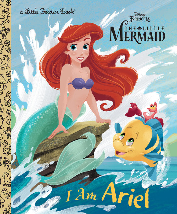 The Little Mermaid I Am Ariel Little Golden Book