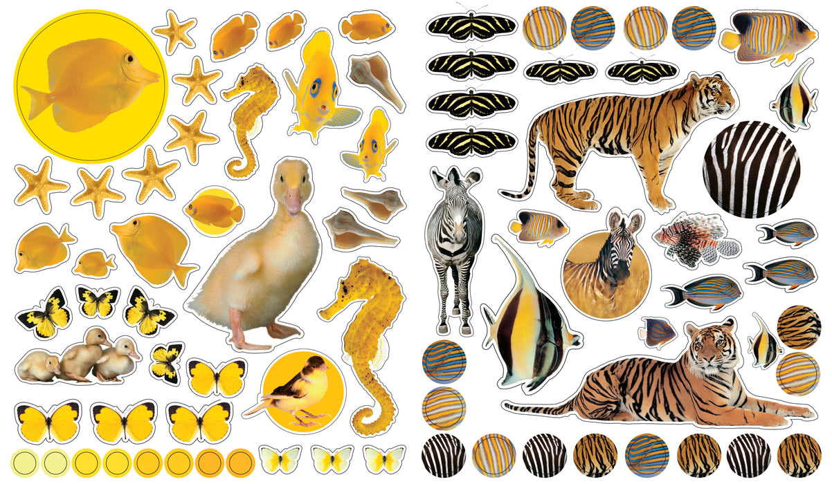 Eyelike Animals Sticker Book
