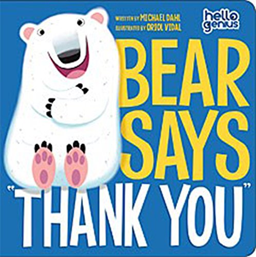 Bear Says Thank You Board Book