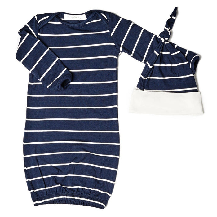 Everly Grey Adaline Navy Stripe 5-Piece PJ Set