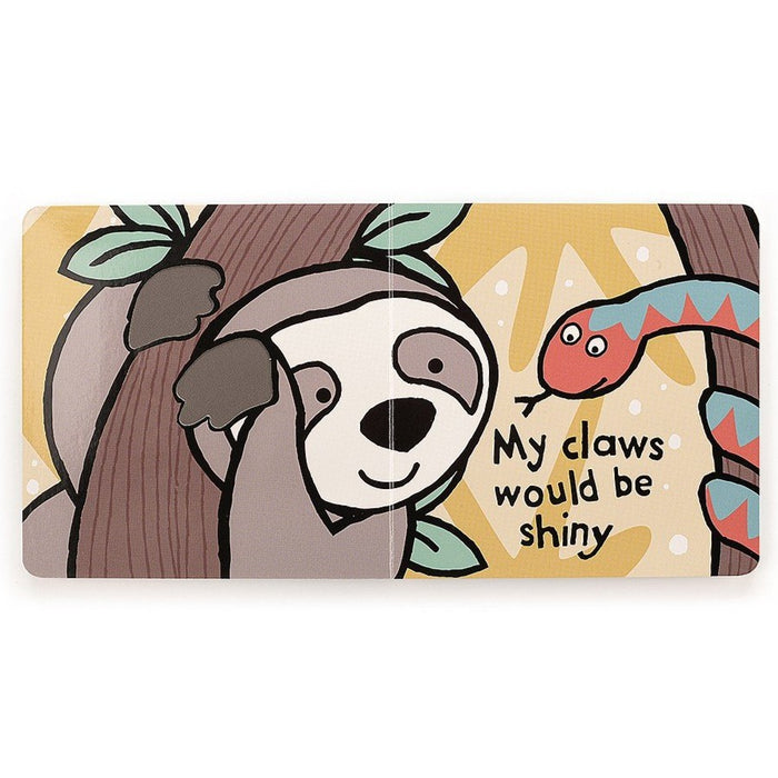 Jellycat If I Were A Sloth Book