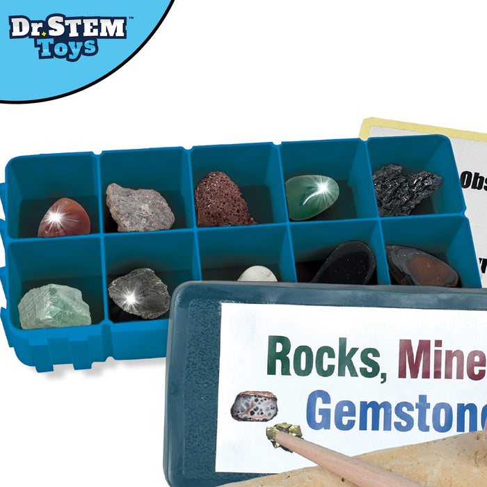 Dr. STEM Toys Discovery Rock & Gem Dig Set