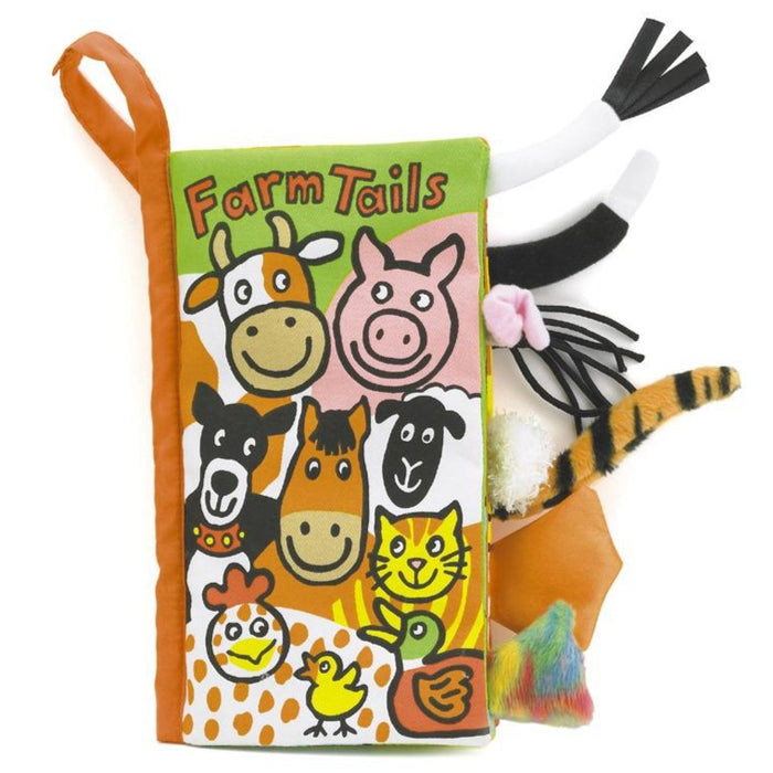 Jellycat Farm Tails Soft Book