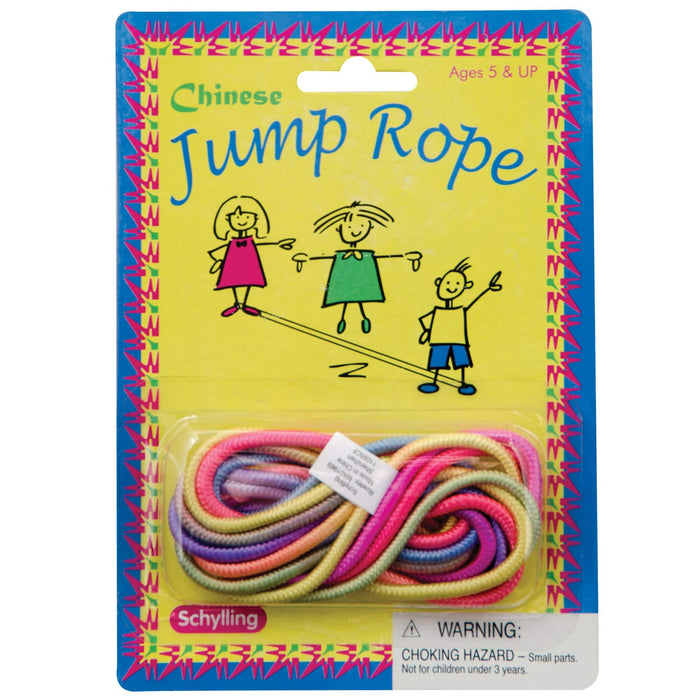 Schylling Rainbow Chinese Jump Rope