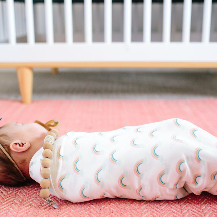 Copper Pearl Knit Swaddle Blanket | Daydream