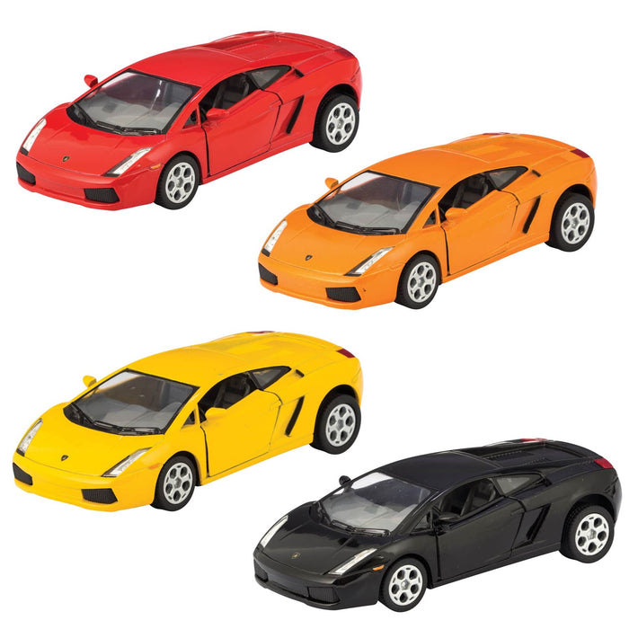 Schylling Die Cast Lamborghini Gallardo Black/Yellow/Orange/Red
